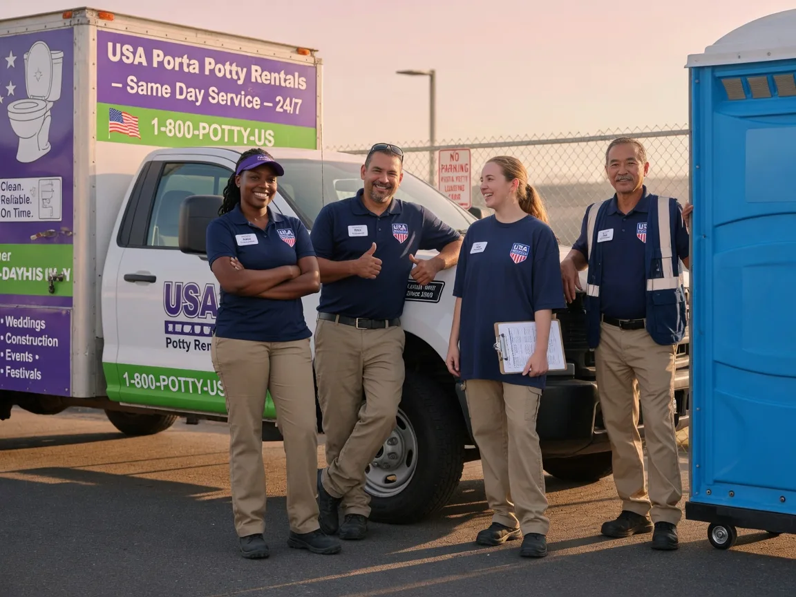 Porta Potty Rental company in Leesville, OH