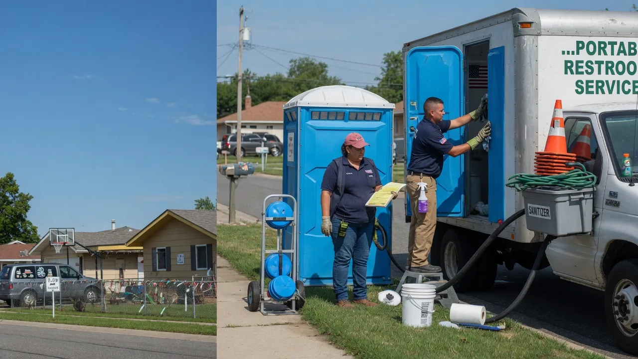 Portable Toilet Rental in Leesville, OH near me